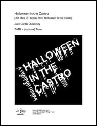 Halloween in the Castro SATB choral sheet music cover Thumbnail